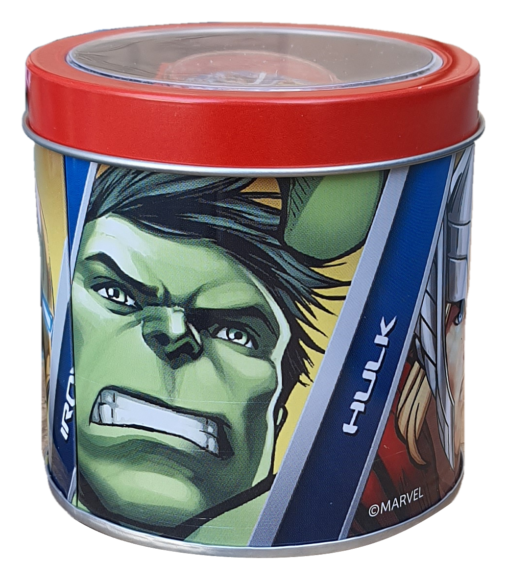 Orologio Avengers MARVEL da Polso Analogico in Scatola di Latta - Mv16051
