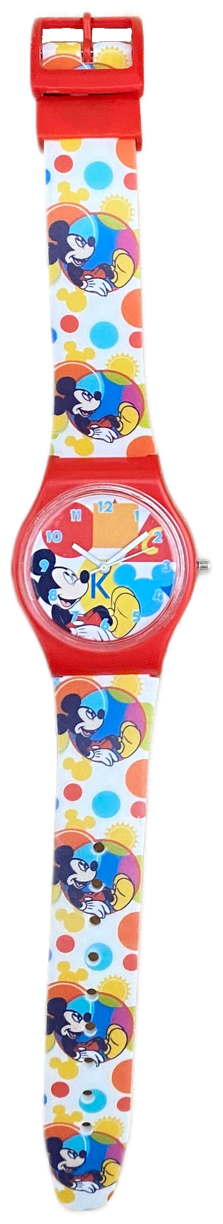 Orologio Mickey Mouse DISNEY Topolino da Polso Analogico in Scatola di Latta - Wd22139