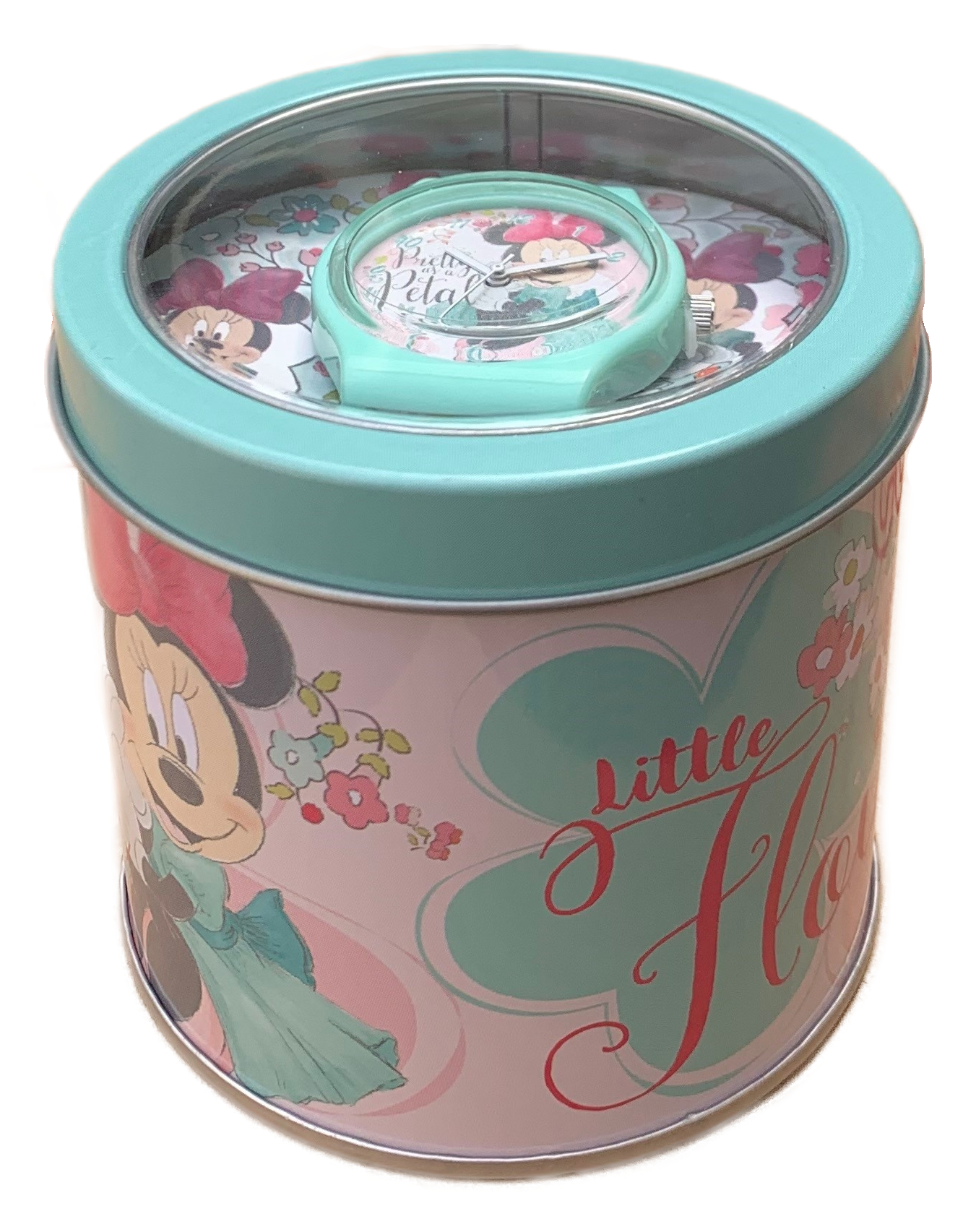 Orologio Minnie Mouse DISNEY da Polso Analogico in Scatola di Latta - Wd22138