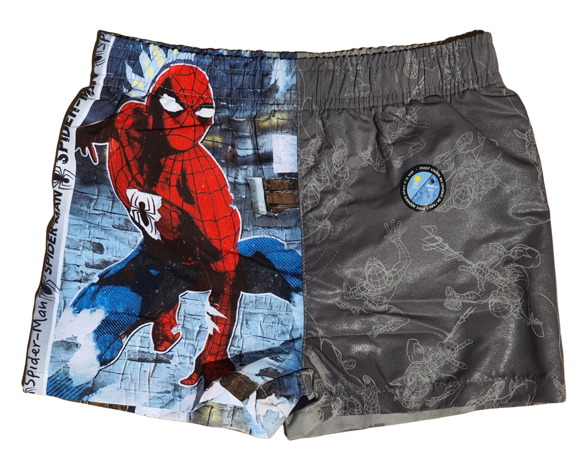 Costume Mare Spiderman MARVEL Bermuda Pantaloncino Bambino - Ue1892