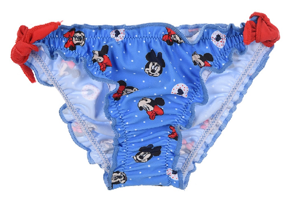 Costume Mare Minnie Mouse DISNEY Slip Mutandina Neonata - Ev0237azzurro