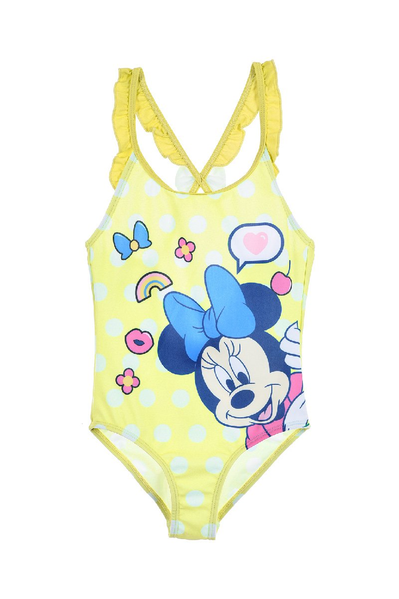 Costume Mare Minnie Mouse DISNEY Intero Bambina - Ev1863giallo
