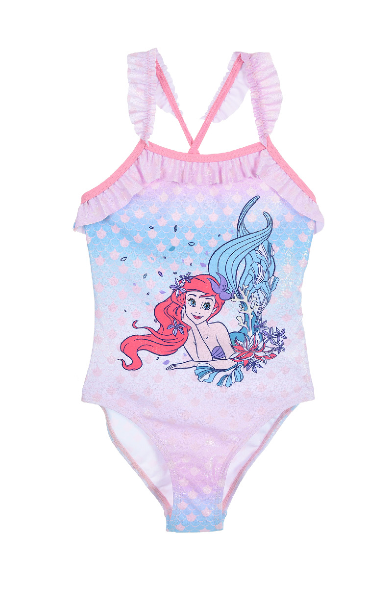 Costume Mare Principesse DISNEY Ariel Intero Bambina - Ev1935rosa