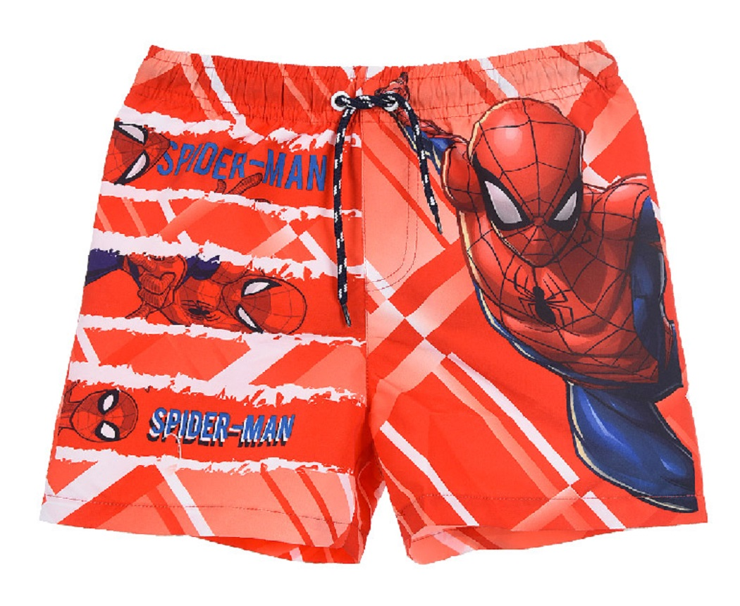 Costume Mare Spiderman MARVEL Bermuda Pantaloncino Bambino - Ev1839rosso