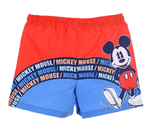Costume Mare Mickey Mouse DISNEY Topolino Bermuda Pantaloncino Bambino - Ev1826rosso
