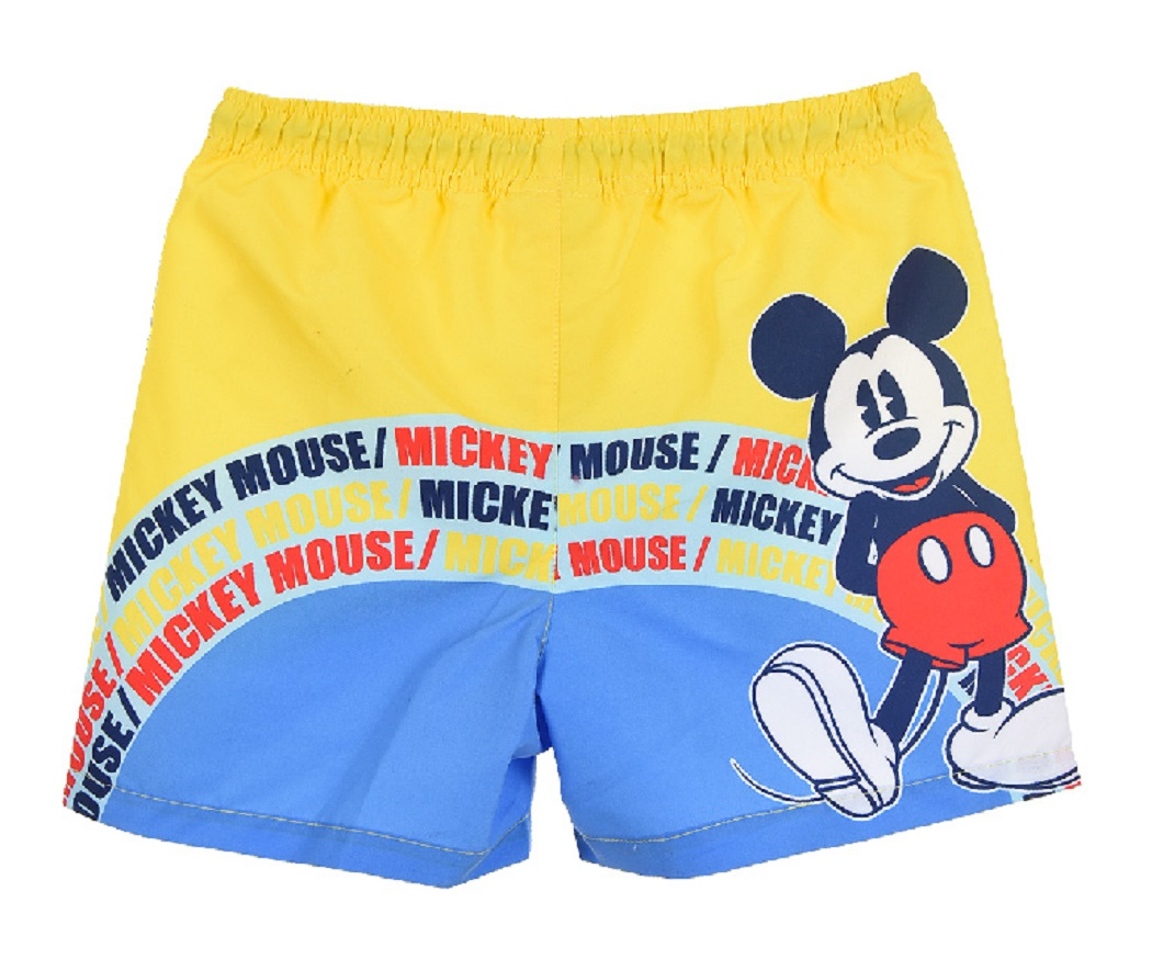 Costume Mare Mickey Mouse DISNEY Topolino Bermuda Pantaloncino Bambino - Ev1826giallo