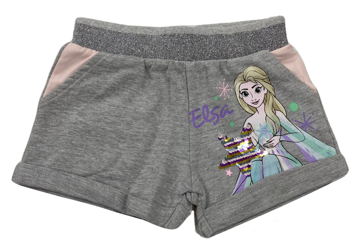 Short Frozen Ii DISNEY Elsa Pantaloncino Bambina Sun City 4/8 Anni - Ev1012grigio