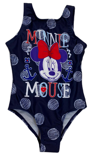 Costume Mare Minnie Mouse DISNEY Intero Bambina - Ev1858blu