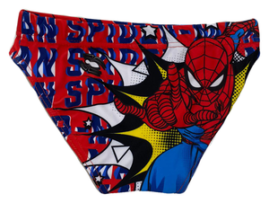 Costume Mare Spiderman MARVEL Slip Mutandina Bambino - Ev1853rosso