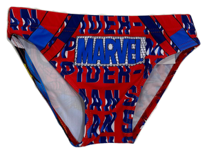Costume Mare Spiderman MARVEL Slip Mutandina Bambino - Ev1853rosso