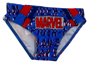 Costume Mare Spiderman MARVEL Slip Mutandina Bambino - Ev1853blu