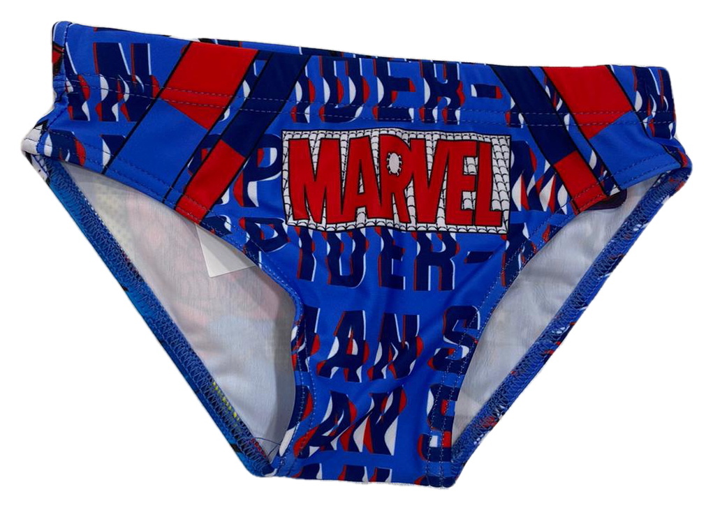 Costume Mare Spiderman MARVEL Slip Mutandina Bambino - Ev1853blu