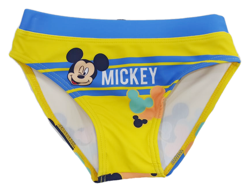 Costume Mare Mickey Mouse DISNEY Topolino Slip Mutandina Bambino - Ev1827giallo