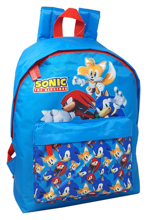 Zaino Americano Sonic Scuola Viaggio Tempo Libero Cm.38 - Sn4356mc
