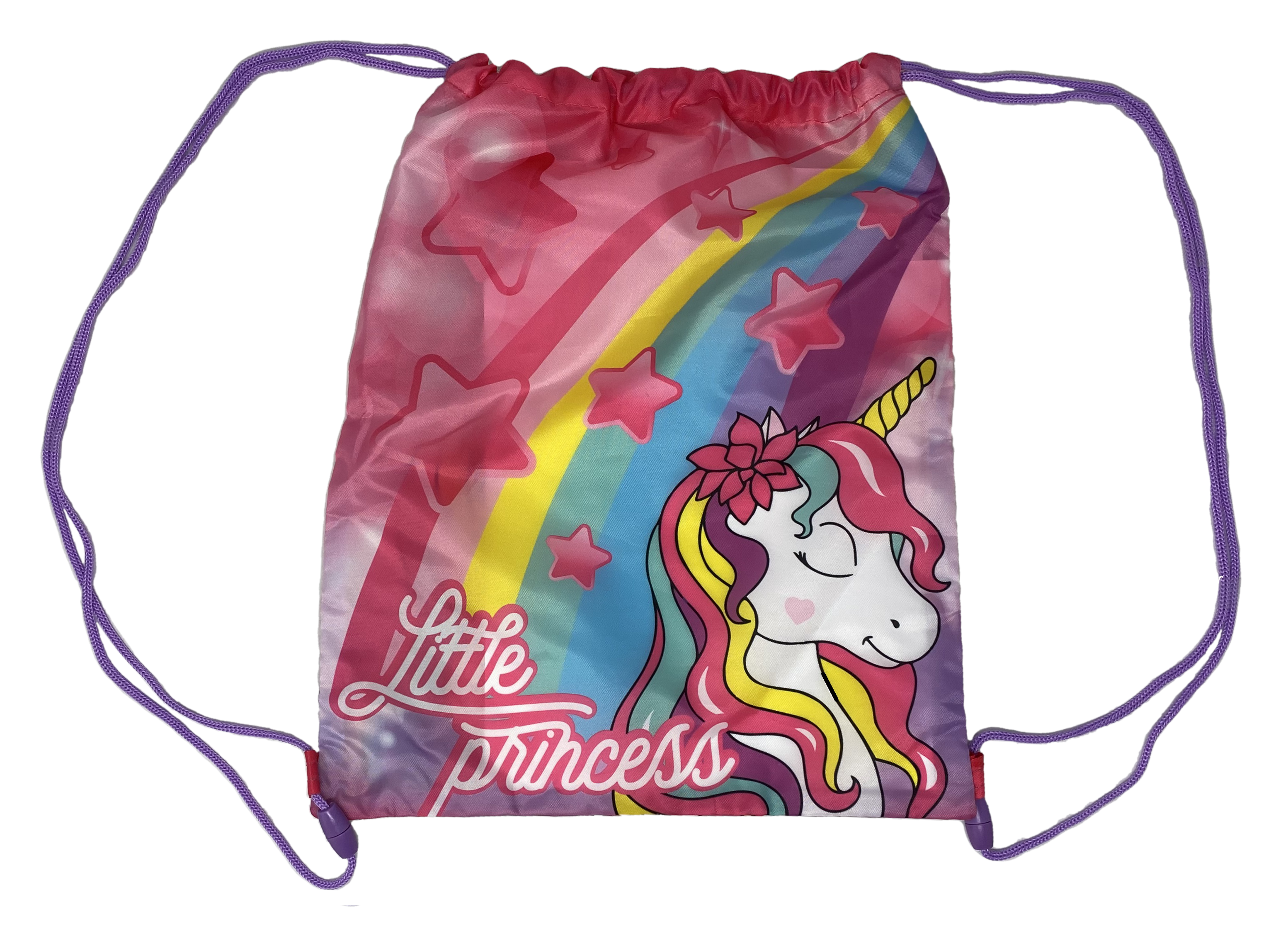 Sacca Unicorno Borsa Tempo Libero Palestra Cm. 38x29 - X04272mc