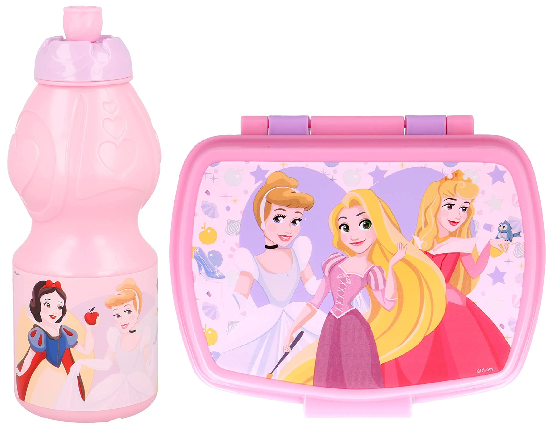Set Principesse DISNEY Borraccia Sport + Portamerenda Bpa Free - Porbor/pri