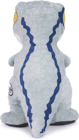 Set 4 Peluche Jurassic World Velociraptor T-Rex Metriacantosauro Dilofosauro Pupazzo 35 CM - 1025d