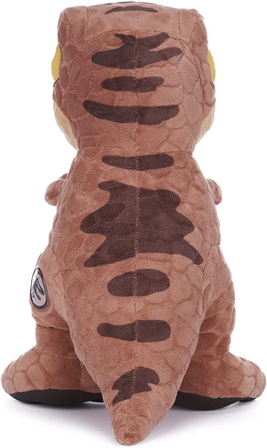 Set 4 Peluche Jurassic World Velociraptor T-Rex Metriacantosauro Dilofosauro Pupazzo 35 CM - 1025d