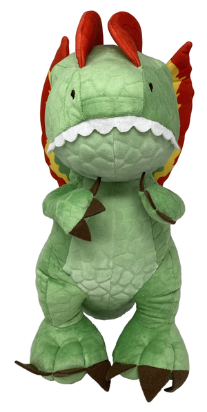 Peluche Dilofosauro Jurassic World Pupazzo 35 CM - 1025d