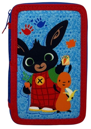 Astuccio Scuola Bing Multiscomparto 3 Zip Portacolori Giotto - 1004e1413