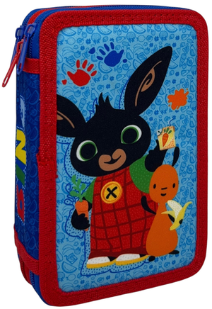 Astuccio Scuola Bing Multiscomparto 3 Zip Portacolori Giotto - 1004e1413
