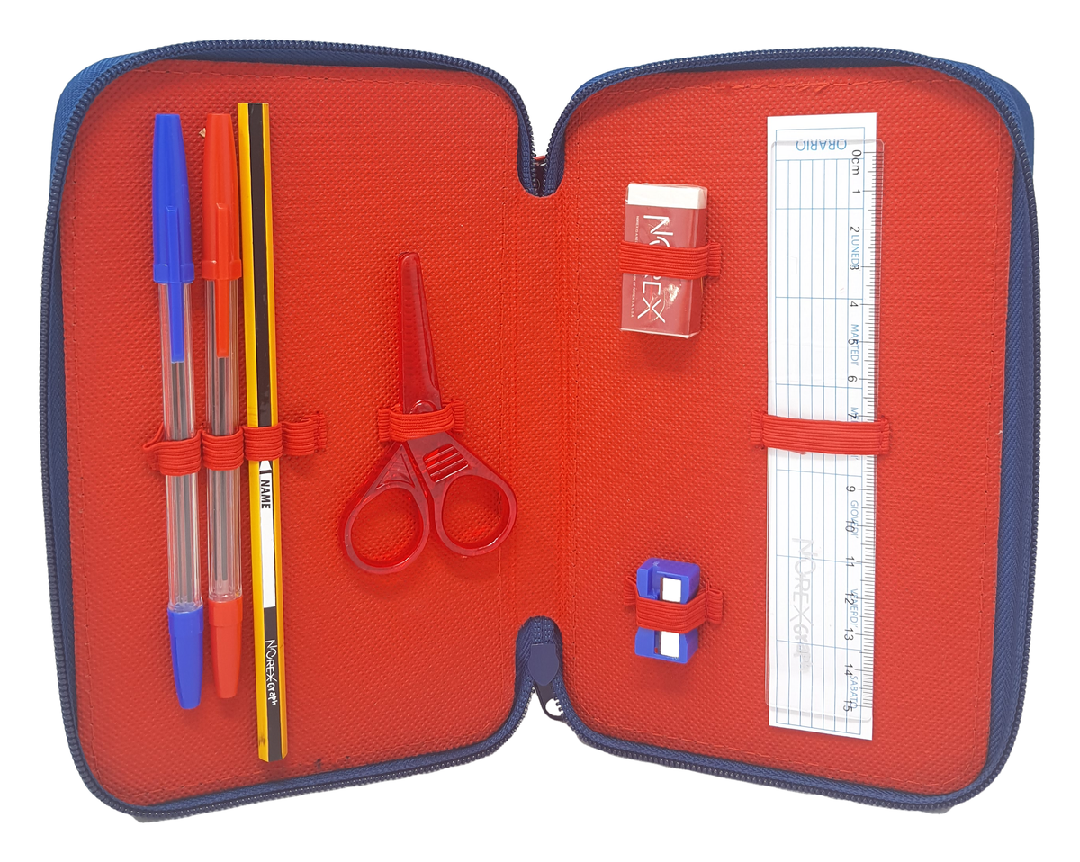 Astuccio Scuola Snoopy Multiscomparto 3 Zip Portacolori Giotto - 1004e2265