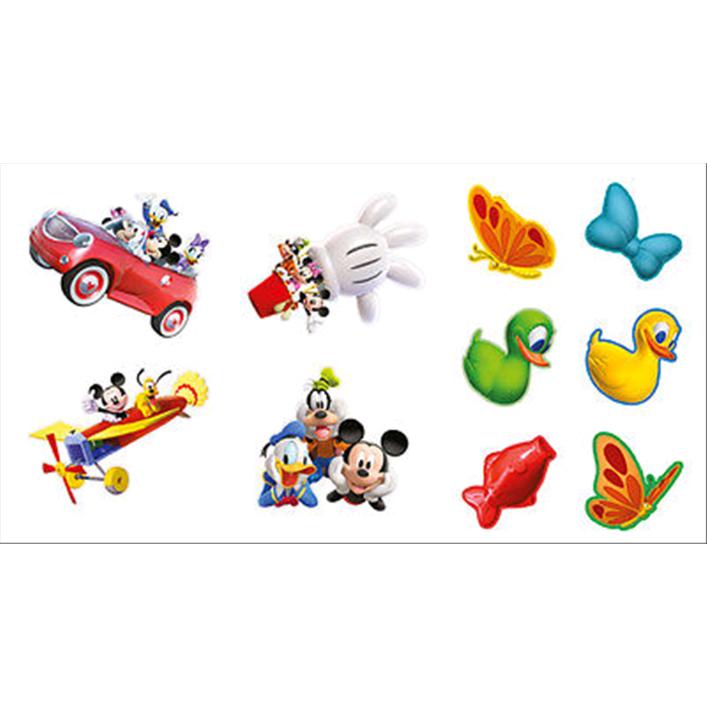 Decori Sagoma Set 10 Pezzi Assortiti DISNEY Topolino Minnie Pippo Paperino