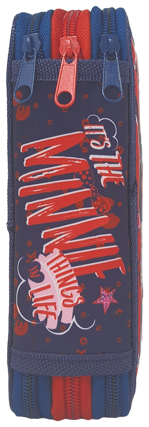 Astuccio Scuola Minnie DISNEY Multiscomparto 3 Zip Portacolori Giotto - 1004e1410