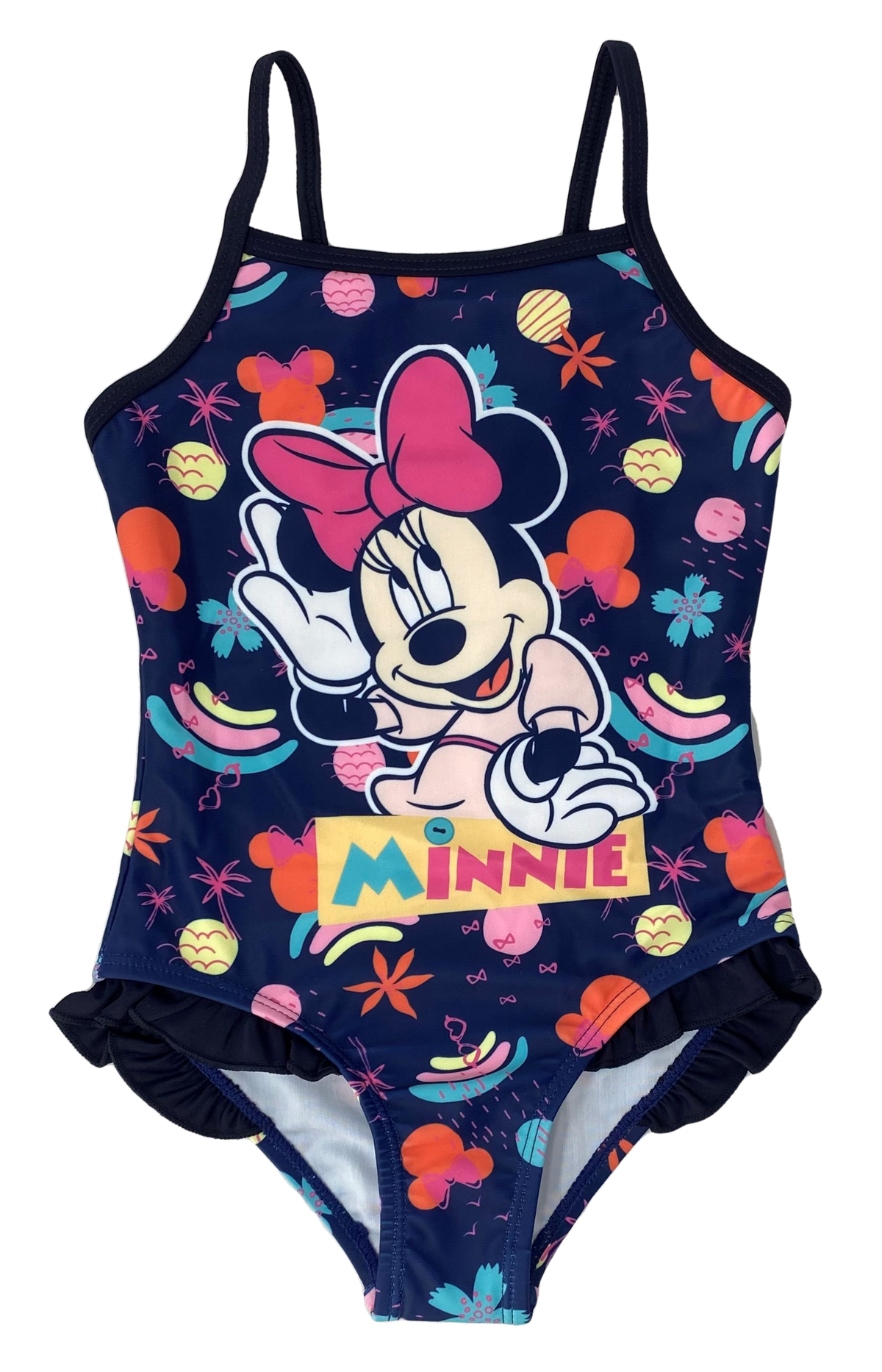 Costume Mare Minnie Mouse DISNEY Intero Bambina - Ev1861blu