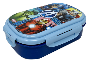 Portamerenda Avengers MARVEL con Posata 3 in 1 Portapranzo Multiscomparto - Av16034