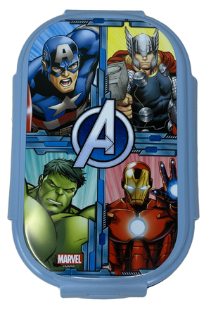 Portamerenda Avengers MARVEL con Posata 3 in 1 Portapranzo Multiscomparto - Av16034