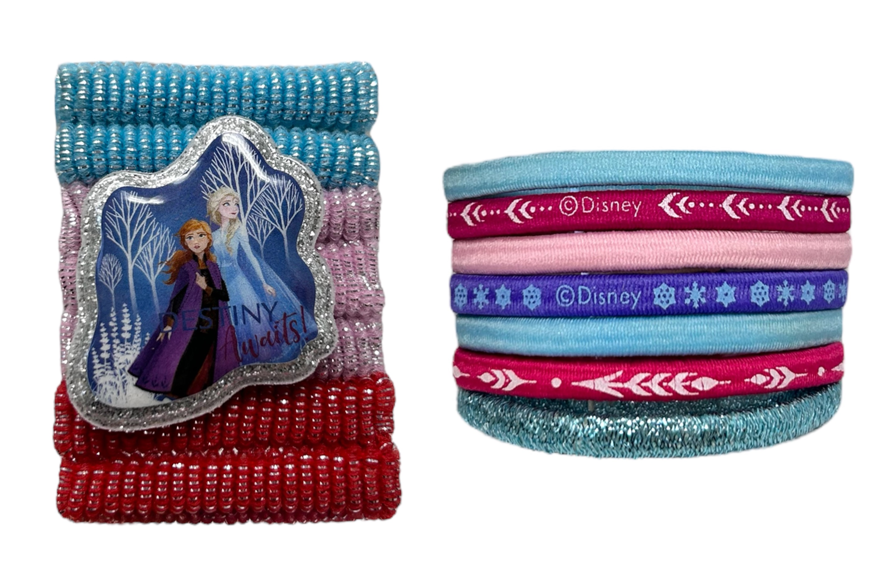 Accessori Capelli Assortiti Frozen Anna Elsa DISNEY Conf. da 34 Pezzi Confezione Regalo - Wd21388