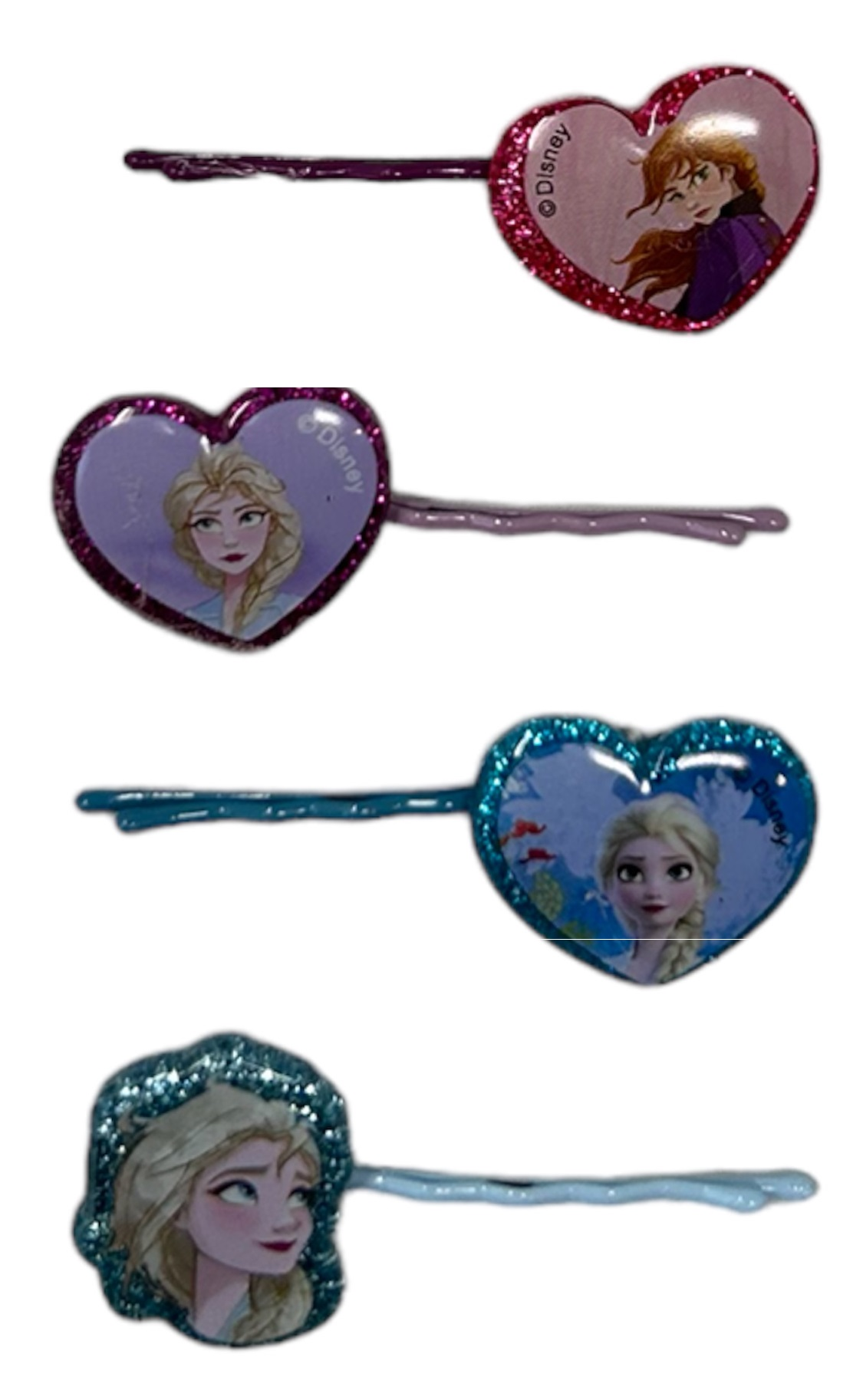 Accessori Capelli Assortiti Frozen Anna Elsa DISNEY Conf. da 34 Pezzi Confezione Regalo - Wd21388