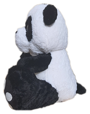 Peluche Panda Seduto Pupazzo Cm. 60 - W171024s
