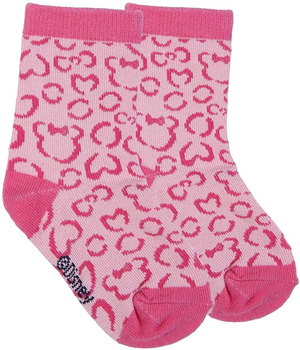 Calzini Minnie Mouse DISNEY in Misto Cotone 5 Paia con Pochette - 7398