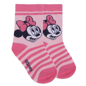 Calzini Minnie Mouse DISNEY in Misto Cotone 5 Paia con Pochette - 7398