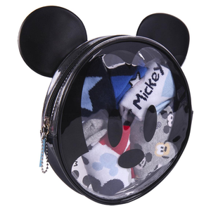 Calzini Mickey Mouse DISNEY Topolino in Misto Cotone 5 Paia con Pochette - 7397