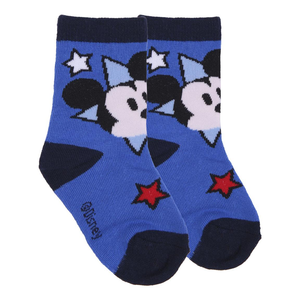 Calzini Mickey Mouse DISNEY Topolino in Misto Cotone 5 Paia con Pochette - 7397