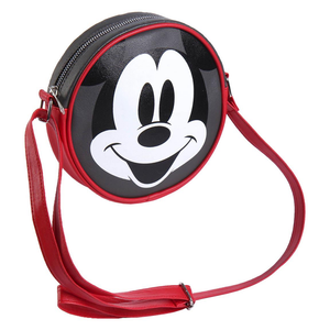 Borsa Passeggio Mickey Mouse DISNEY Topolino Rotonda con Tracolla Regolabile - 3704