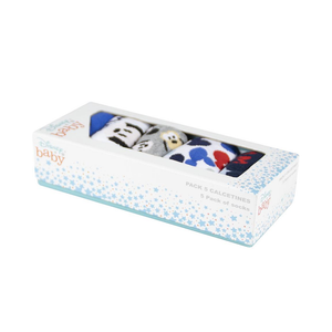 Calzini Mickey Mouse DISNEY Topolino in Misto Cotone 5 Paia in Confezione - 7753