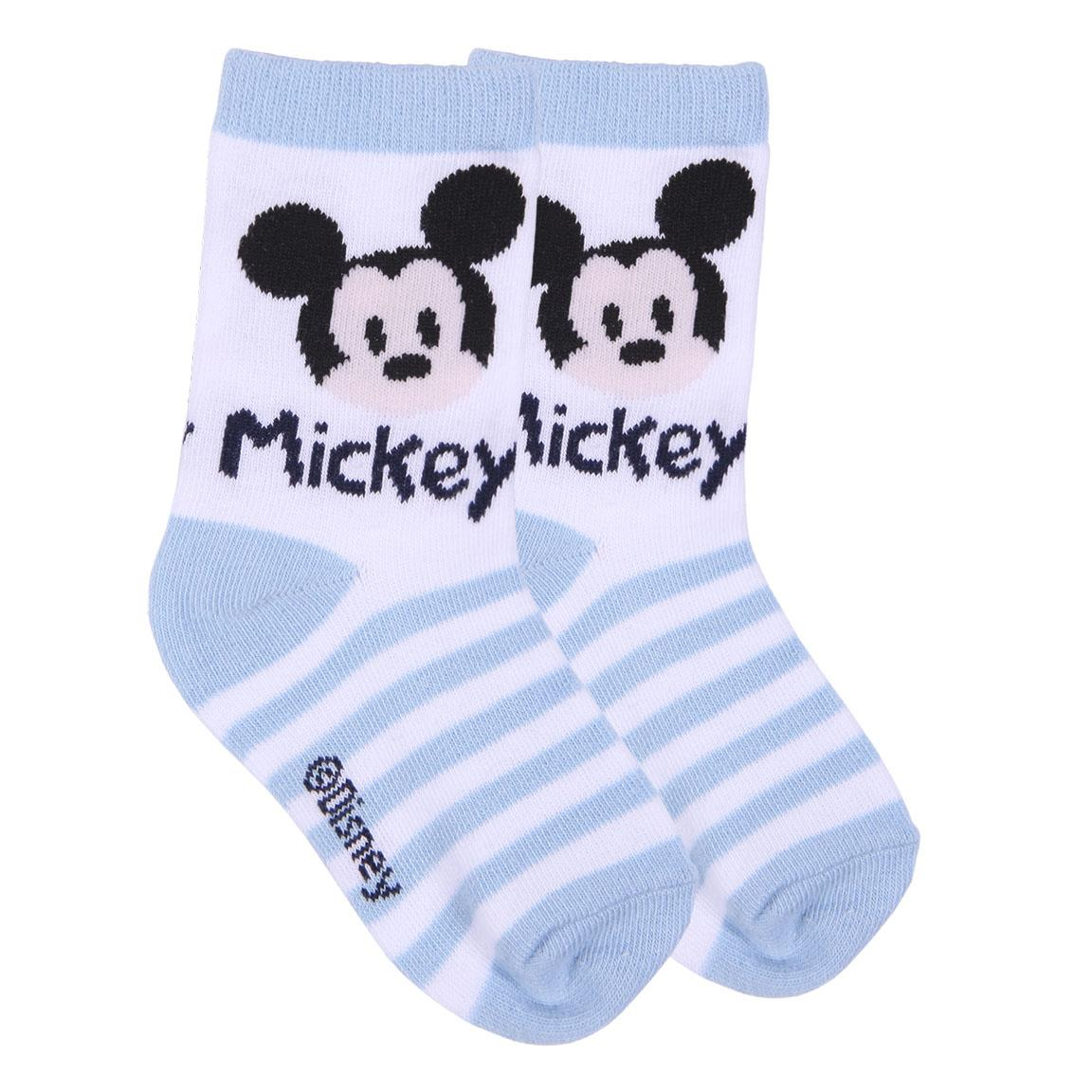 Calzini Mickey Mouse DISNEY Topolino in Misto Cotone 5 Paia in Confezione - 7753