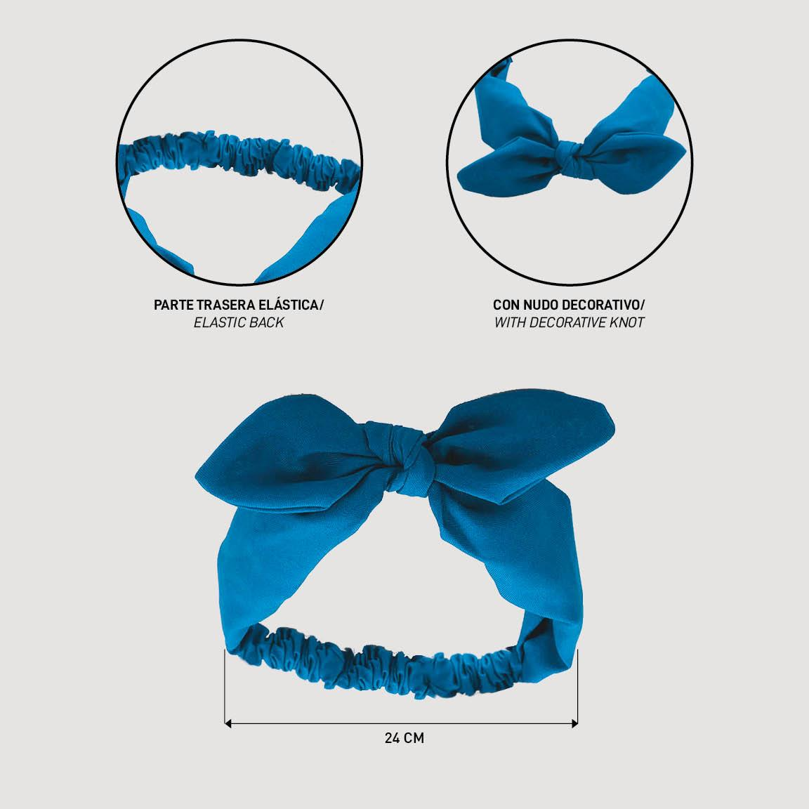 Fascia per Capelli Minnie Mouse DISNEY con Nodo - 1745