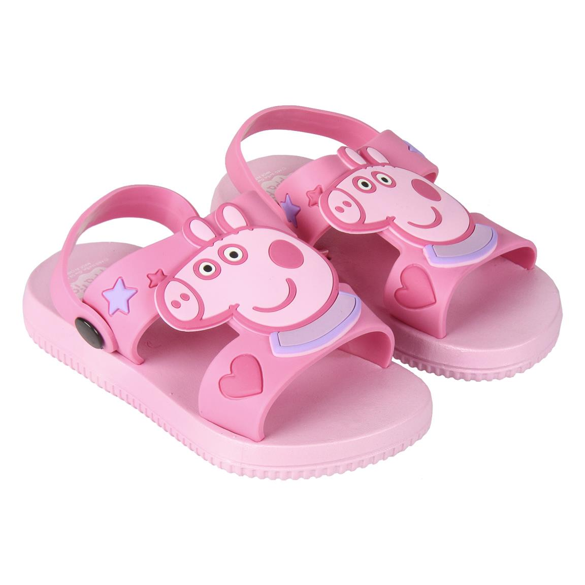 Ciabatte Peppa Pig Monofascia con Cinturino per Mare Piscina - 4310