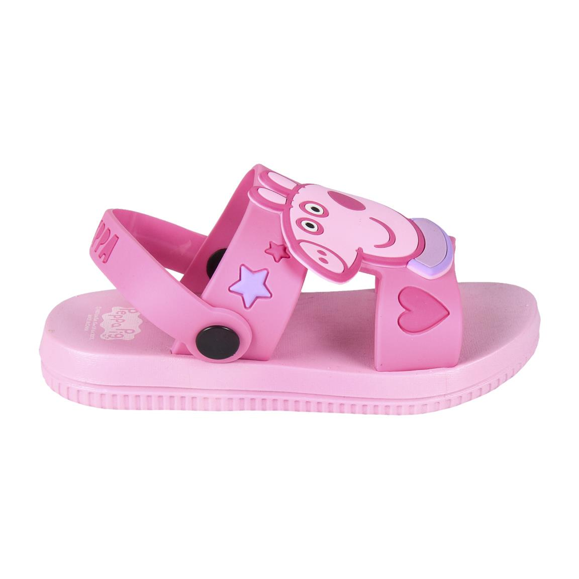 Ciabatte Peppa Pig Monofascia con Cinturino per Mare Piscina - 4310