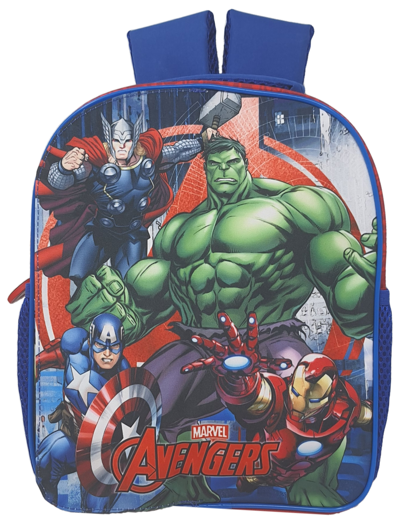 Zaino Asilo Avengers MARVEL con Pattina Magnetica Intercambiabile Borsa Scuola Tempo Libero - 1029p5626t2