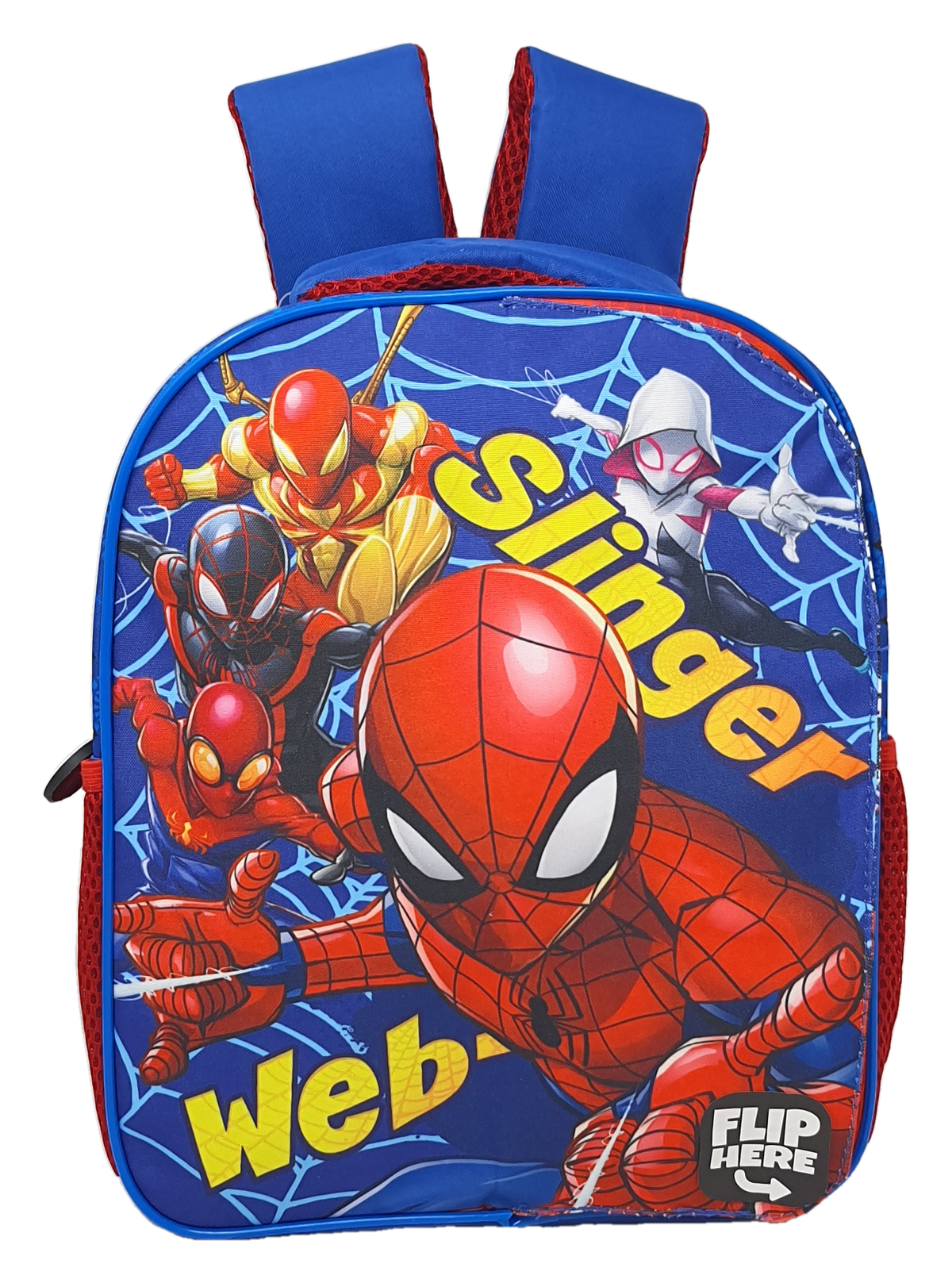 Zaino Asilo Spiderman MARVEL con Pattina Magnetica Intercambiabile Borsa Scuola Tempo Libero - 1029p5626t2