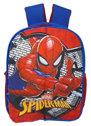 Zaino Asilo Spiderman MARVEL con Pattina Magnetica Intercambiabile Borsa Scuola Tempo Libero - 1029p5626t2
