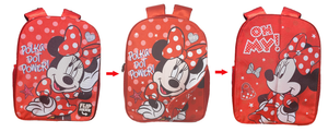 Zaino Asilo Minnie Mouse DISNEY con Pattina Magnetica Intercambiabile Borsa Scuola Tempo Libero - 1000e2896792