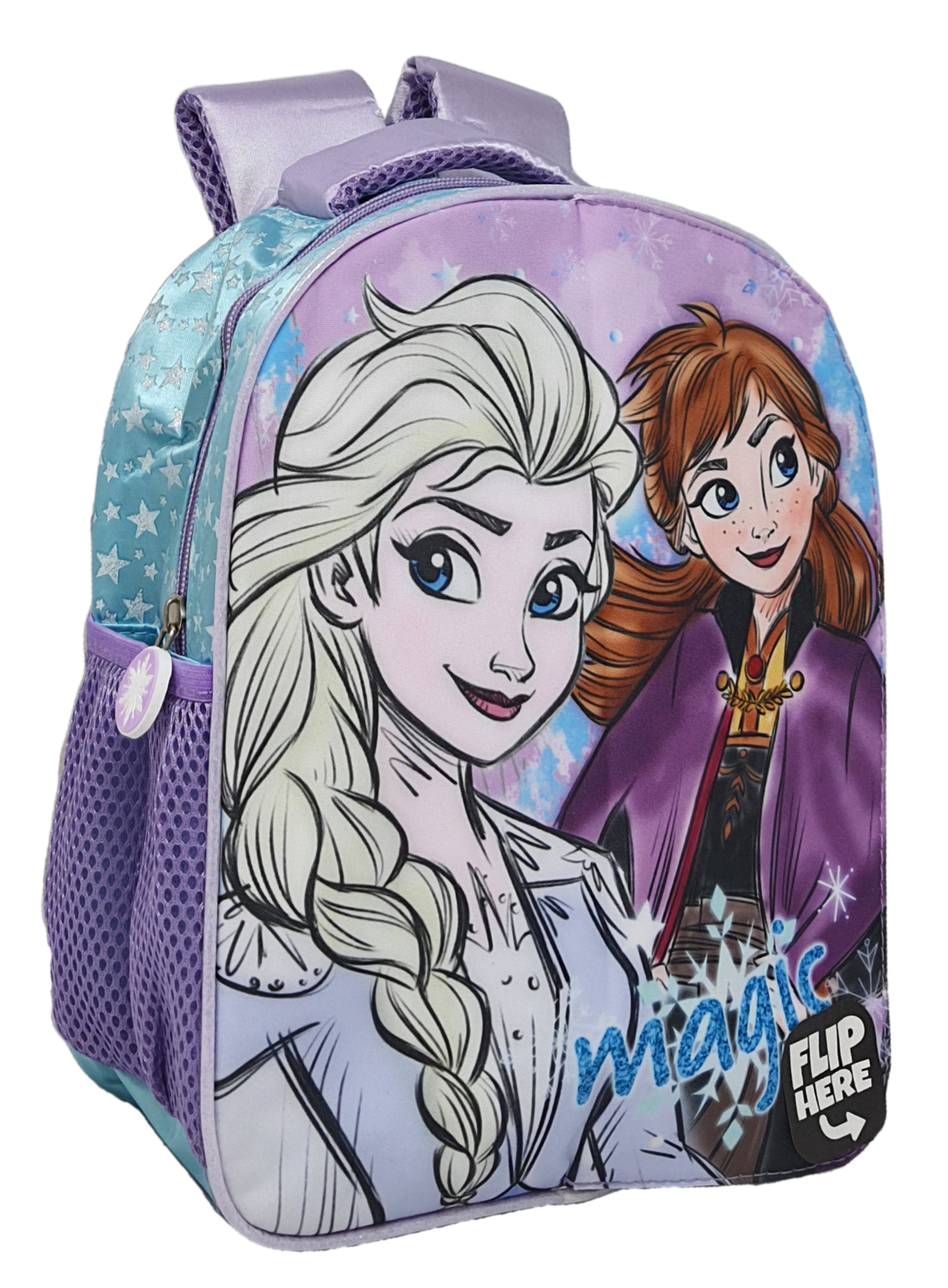 Zaino Asilo Frozen Ii DISNEY Elsa Anna con Pattina Magnetica Intercambiabile Borsa Scuola Tempo Libero - 1029p1408
