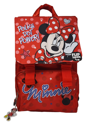 Zaino Estensibile Minnie Mouse DISNEY con Pattina Magnetica Intercambiabile Borsa Scuola 44 CM - 1111396792